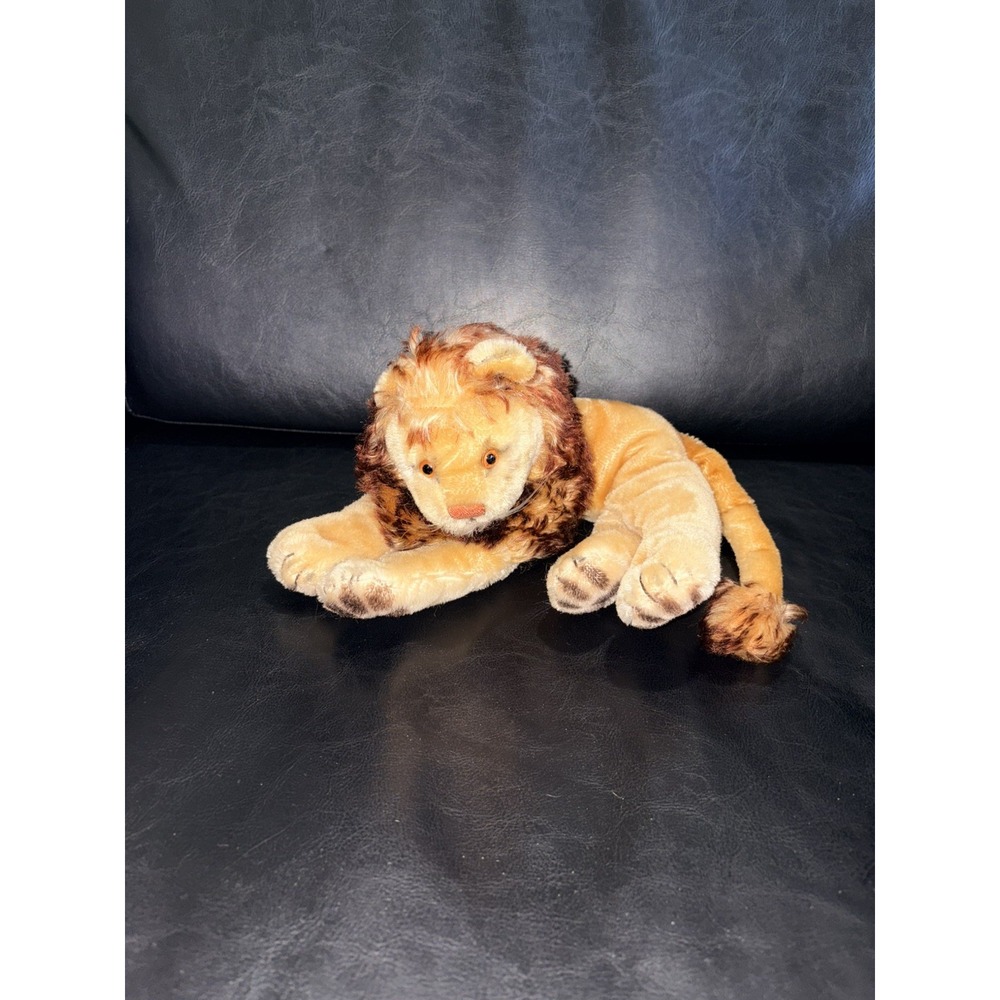 VINTAGE STEIFF "LEO" THE LION MOHAIR excellent condition